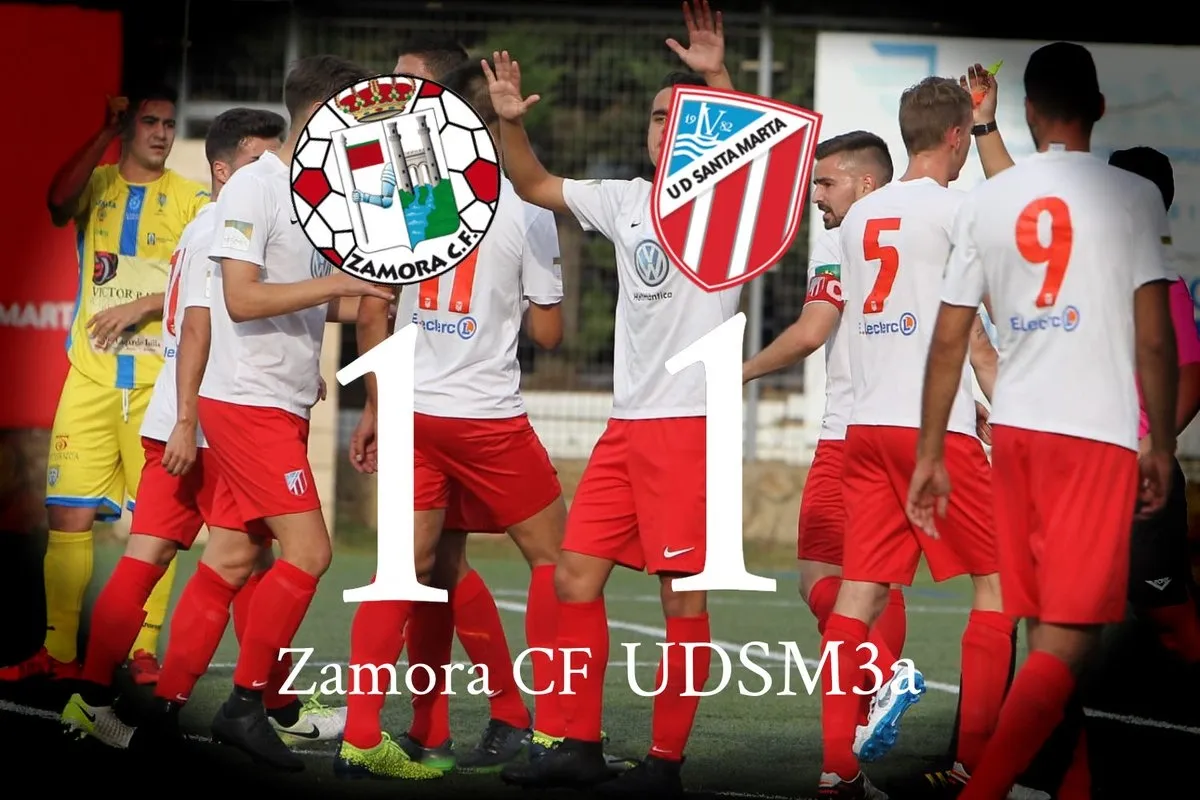 El Santa Marta empató en casa del Zamora. Imagen: Unión Deportiva Santa Marta