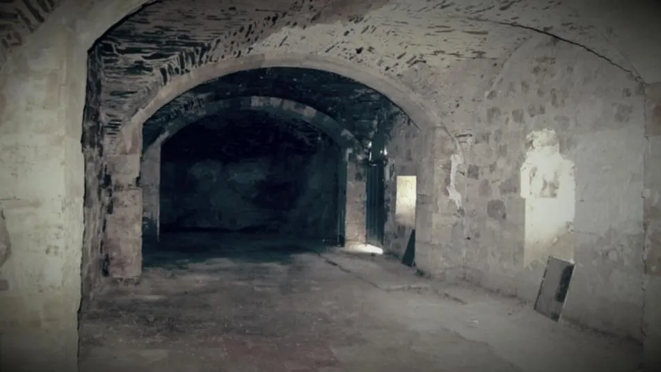 Los restos del convento de Nuestra Señora de la Victoria en la fábrica de Mirat