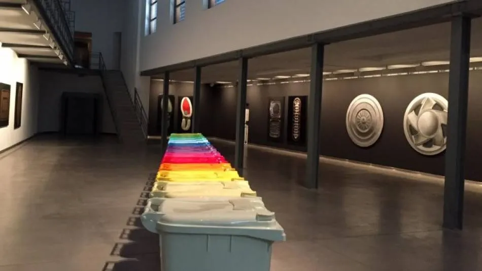 Interior del centro de arte contemporáneo de Salamanca, DA2