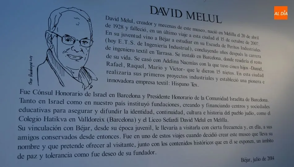 David Melul, Museo Judío de Béjar