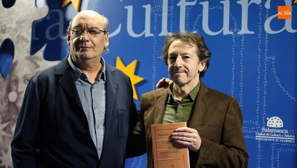 Presentación del nuevo libro de Fernando Gil Villa en la Sala de la Palabra / Foto: Alberto Martín.
