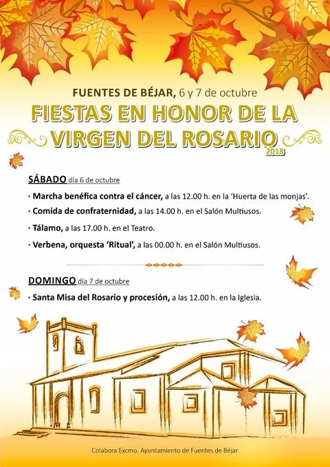 Foto 2 - Todo listo para celebrar a la Virgen del Rosario