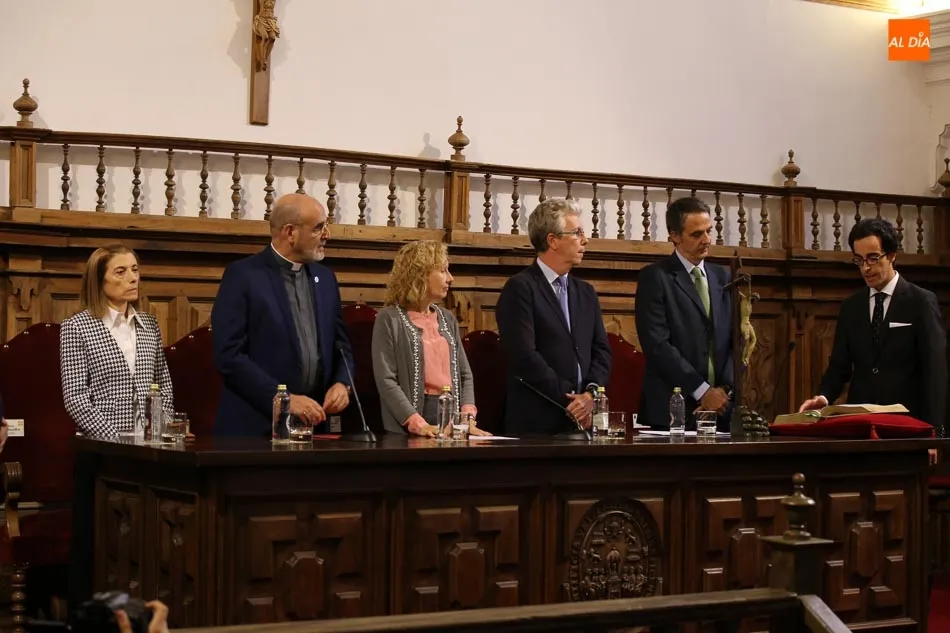 Foto 3 - Siete nuevos decanos de la UPSA toman posesi&oacute;n de sus cargos