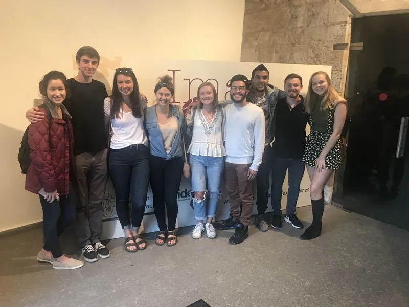 Foto 2 - Estudiantes norteamericanos profundizan en la se&ntilde;as de identidad salmantinas  