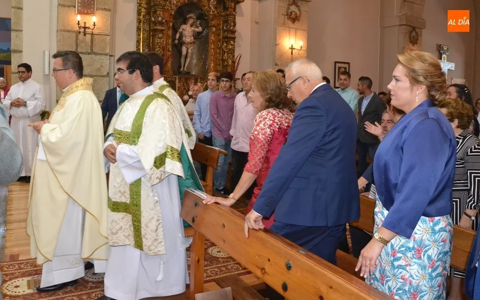 Miguel Ángel García Miguel preside su primera Eucaristía  