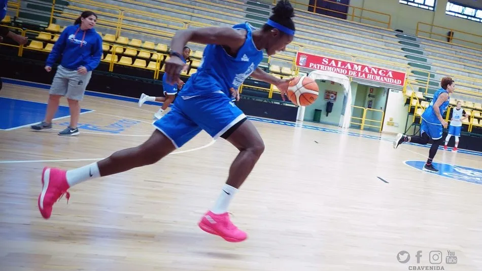 Entrenamiento realizado esta mañana por el equipo charro en Würzburg. Foto:  Perfumerías Avenida