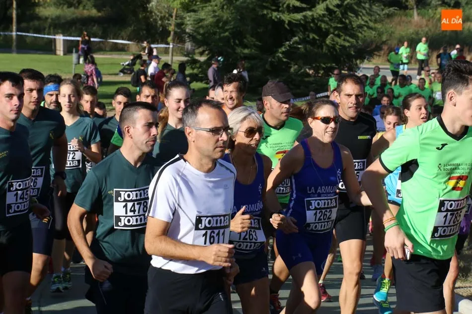 Foto 3 - Gema Mart&iacute;n y Antonio Fraile se llevan el triunfo en la Carrera Virgen del&nbsp; Pilar con el Puente...