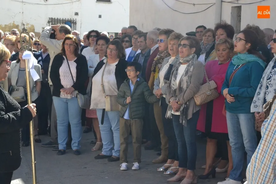 Foto 7 - Domingo Peinado dice adi&oacute;s a la Parroquia de Santa Marina durante la fiesta de la Virgen del...