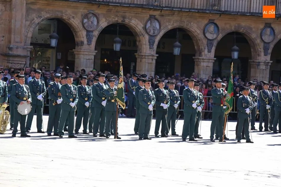 Un momento de la exhibición en la Plaza Mayor / Foto: Alberto Martín.