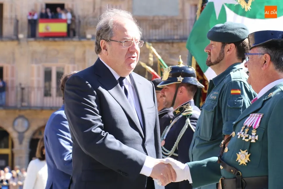 Foto 4 - La Guardia Civil, centro de todas las miradas en el &uacute;ltimo acto institucional en honor a su...