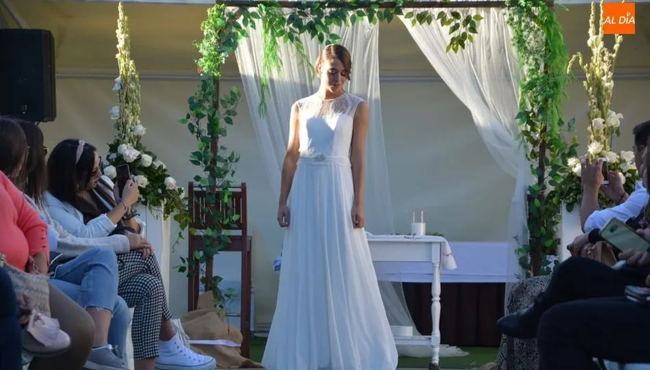 Desfile de vestidos de novia en la última jornada. Fotos: Lydia Sánchez