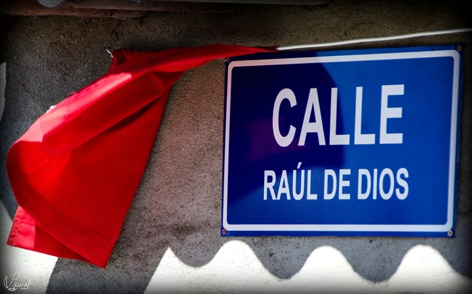 Foto 6 - Homenaje a Ra&uacute;l de Dios con la dedicatoria de una calle en Chagarc&iacute;a Medianero
