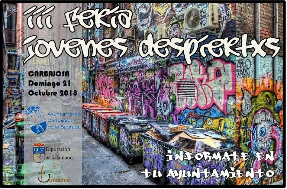 Foto 2 - La III Feria J&oacute;venes Despiertos se celebrar&aacute; el 21 de octubre en Carbajosa de la Sagrada  