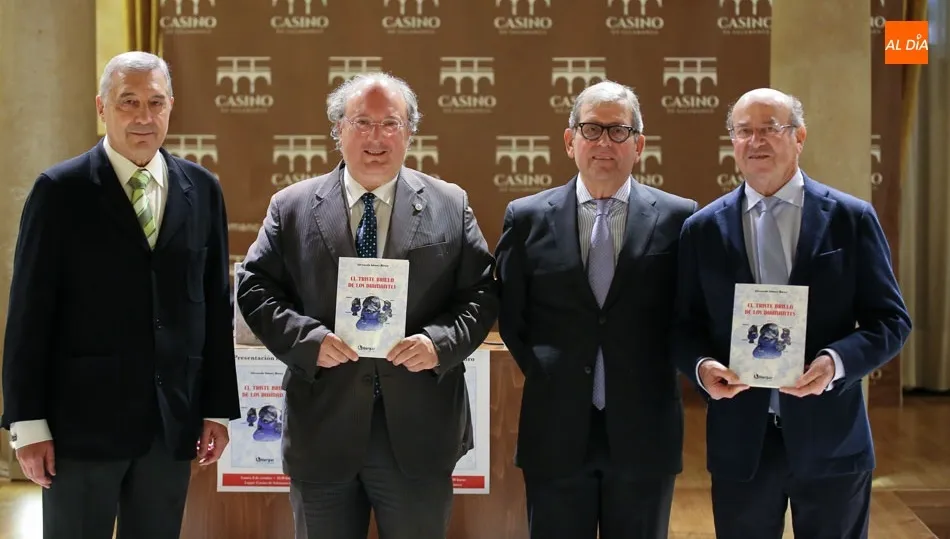 Un momento de la presentación del libro en el Casino / Foto: Alberto Martín.