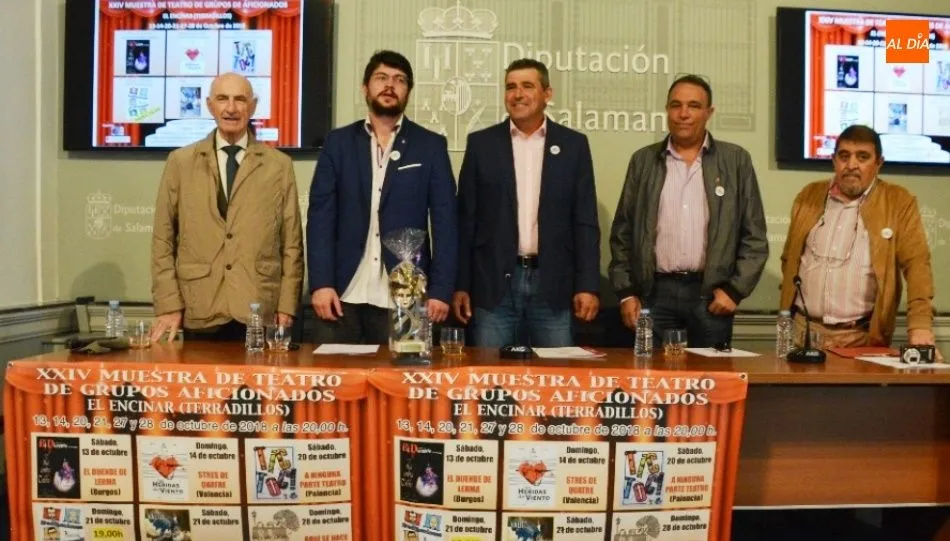 Presentación de la XXIV Feria de Teatro de Terradillos, en la Diputación. Foto de Lydia González