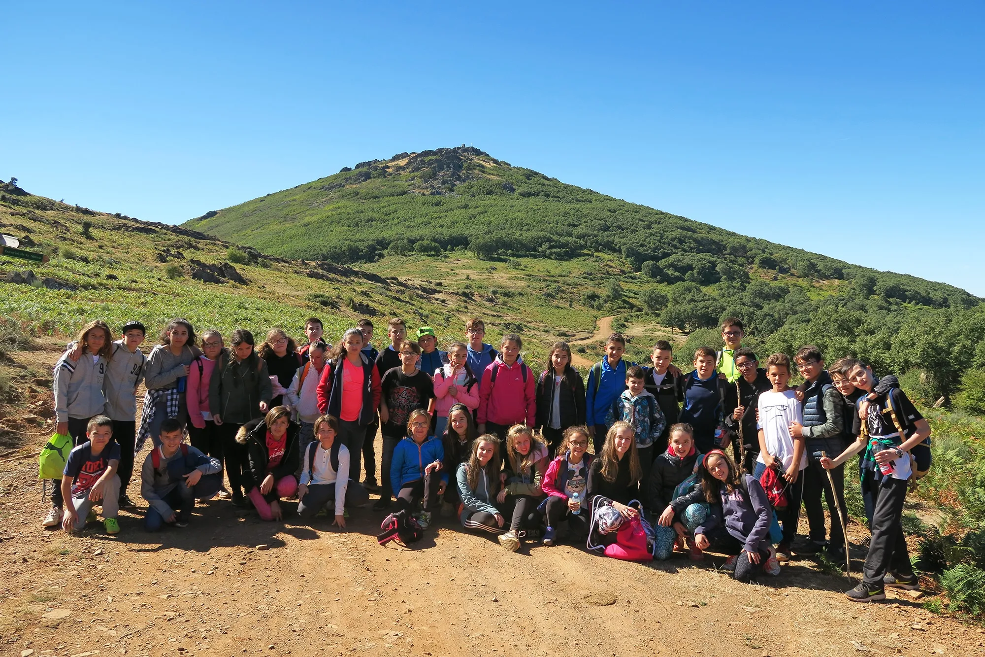 Alumnos del IES Leonardo Da Vinci que realizaron la excursión
