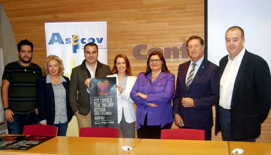 Integrantes de ASECOV en la presentación de esta campaña