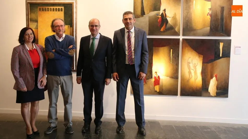Carmen Ávila, Alejandro Mesonero, Javier Iglesias y Julián Barrera. Foto: Alberto Martín
