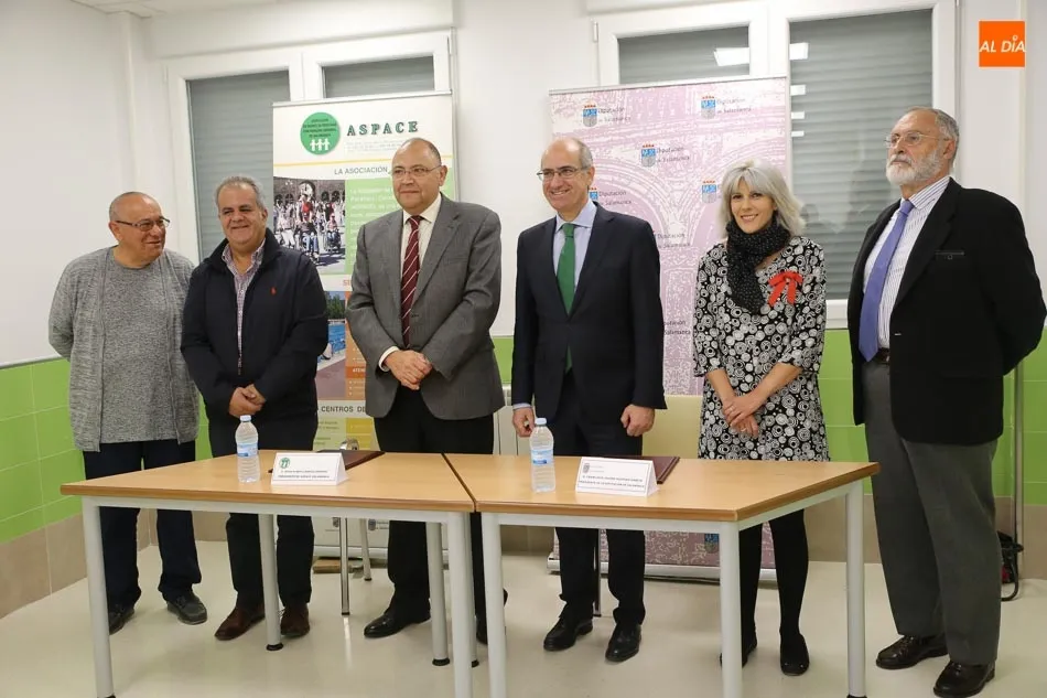 Foto 9 - La Diputaci&oacute;n aporta 60.000 euros a Aspace para la ampliaci&oacute;n del Centro Ocupacional de...
