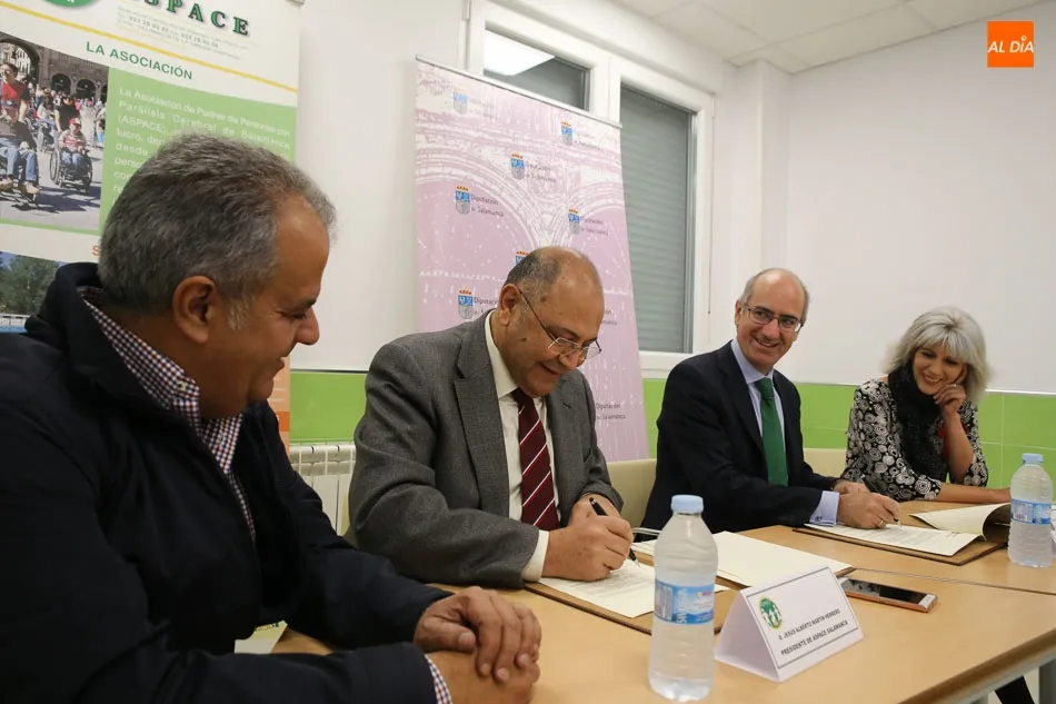 Foto 3 - La Diputaci&oacute;n aporta 60.000 euros a Aspace para la ampliaci&oacute;n del Centro Ocupacional de...