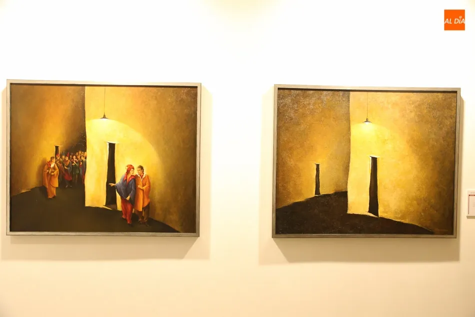 Foto 10 - El pe&ntilde;arandino Alejandro Mesonero muestra sus &lsquo;Pinturas le&iacute;das&rsquo; en la sala de exposiciones La ...