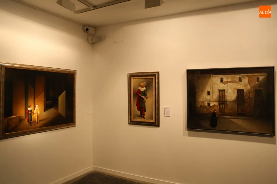 Foto 9 - El pe&ntilde;arandino Alejandro Mesonero muestra sus &lsquo;Pinturas le&iacute;das&rsquo; en la sala de exposiciones La ...