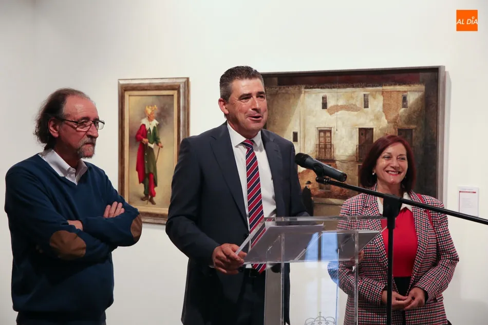 Foto 6 - El pe&ntilde;arandino Alejandro Mesonero muestra sus &lsquo;Pinturas le&iacute;das&rsquo; en la sala de exposiciones La ...