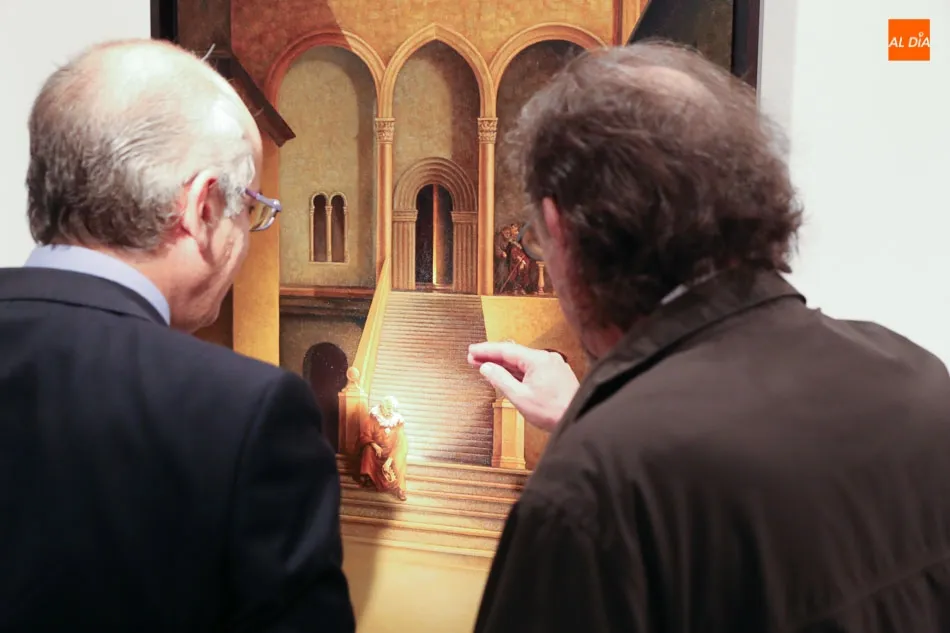 Foto 3 - El pe&ntilde;arandino Alejandro Mesonero muestra sus &lsquo;Pinturas le&iacute;das&rsquo; en la sala de exposiciones La ...
