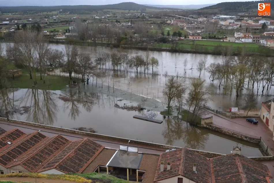 Foto 2 - La CHD determina que hay 5 zonas con riesgo de inundaci&oacute;n en la cuenca del &Aacute;gueda  