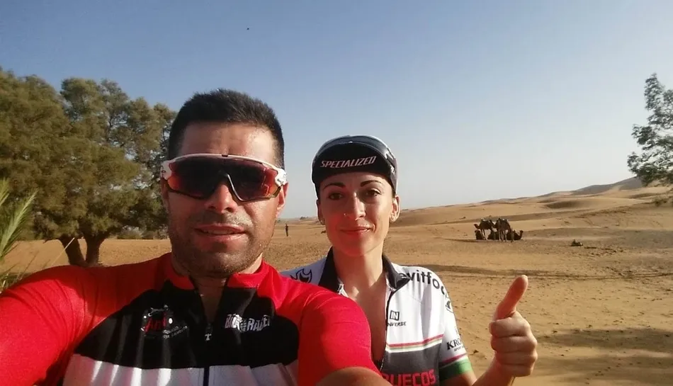 Foto 5 - Ainhoa Casta&ntilde;o finaliza en el podio absoluto la Marruecos on Bike  