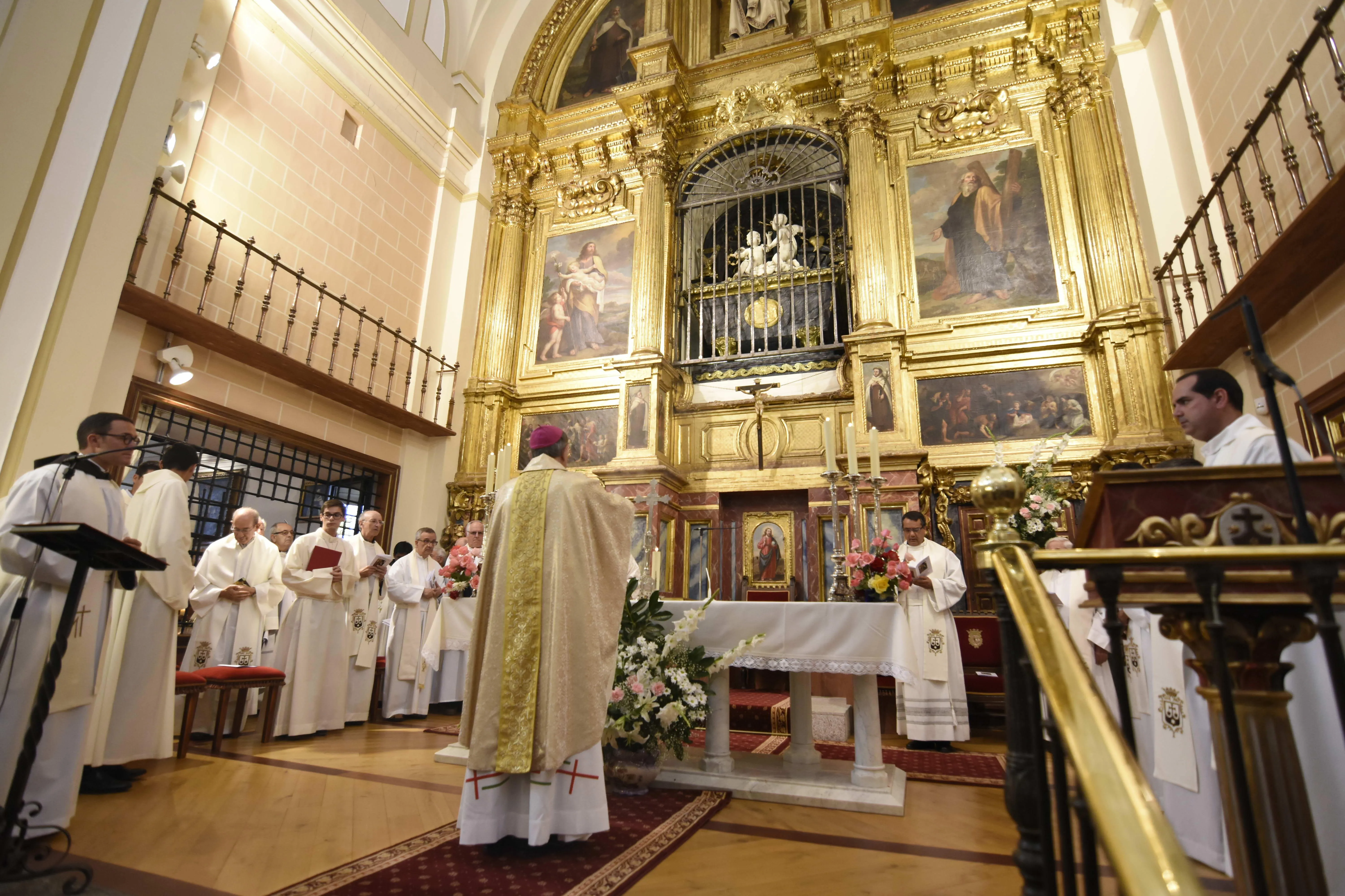 El Obispo de Salamanca Mons. Carlos López presidirá la Misa pontifical. FOTO: Oscar García
