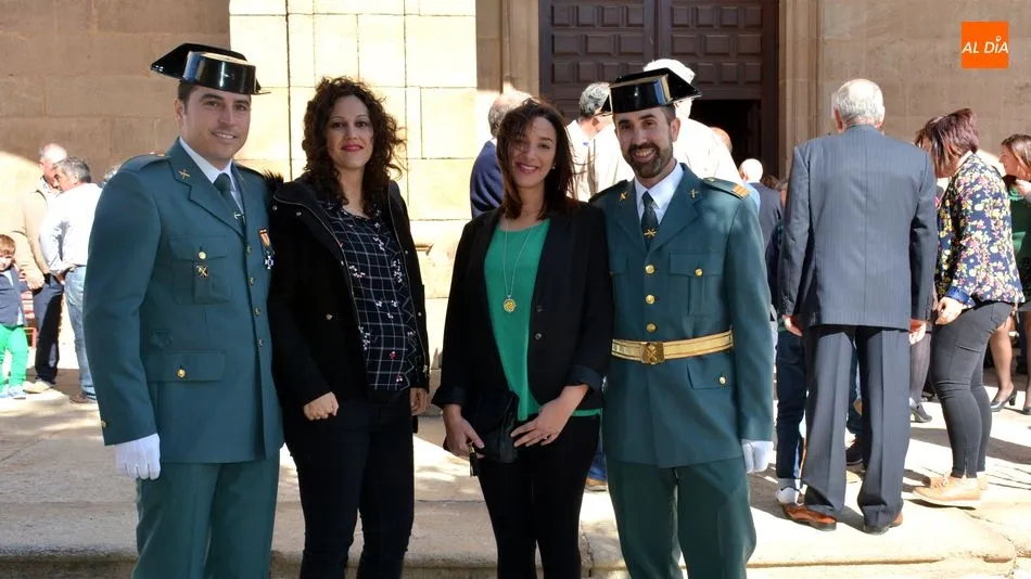 Foto 2 - La Guardia Civil de Lumbrales celebra el d&iacute;a de la Patrona arropada por las autoridades del...