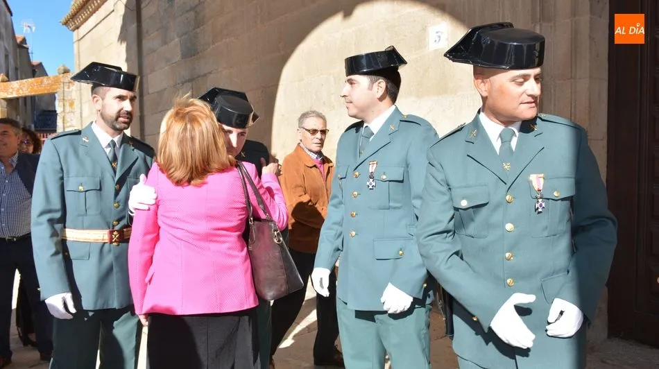 Foto 5 - La Guardia Civil de Lumbrales celebra el d&iacute;a de la Patrona arropada por las autoridades del...