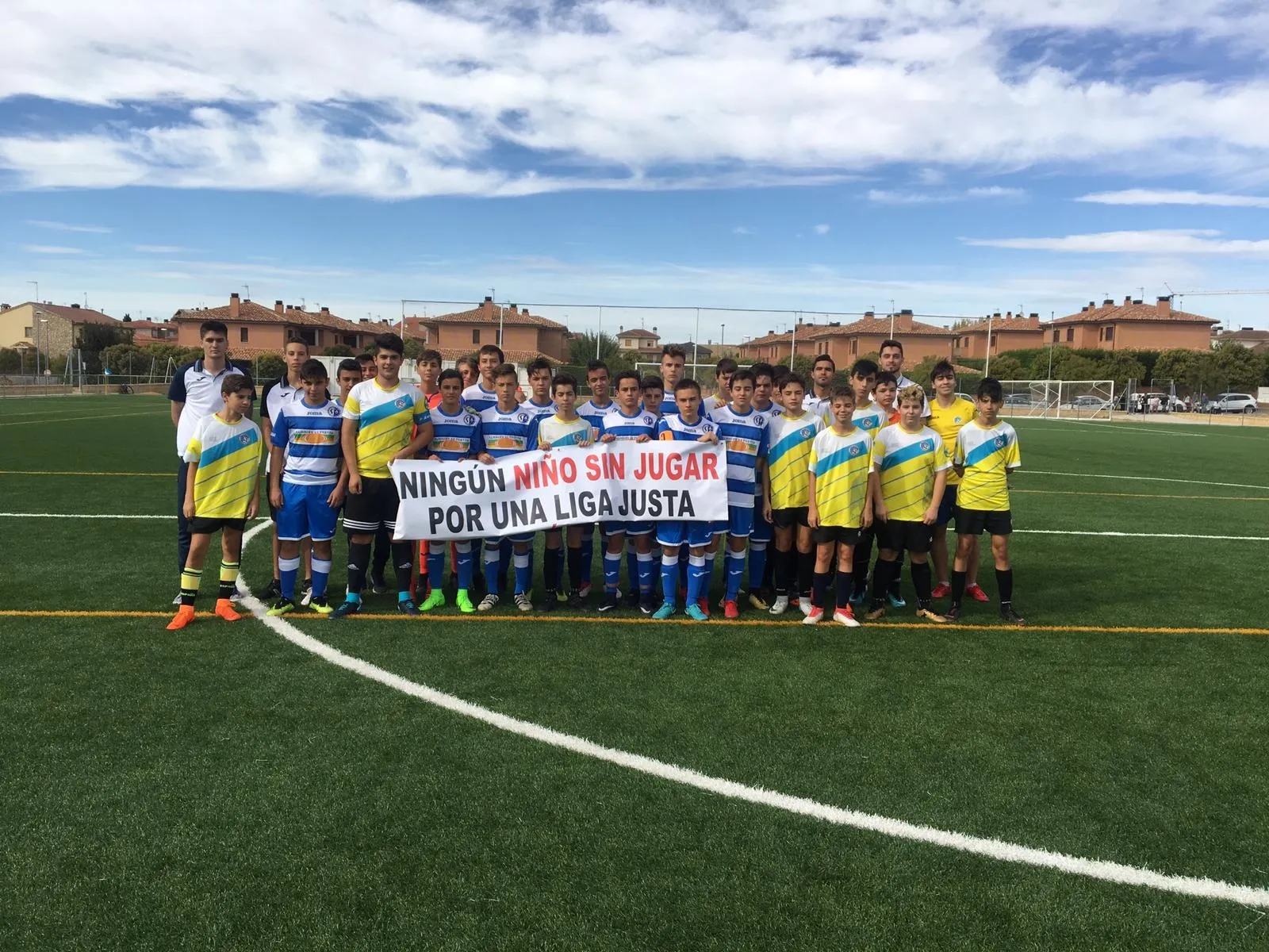 Equipo alevín del CD Cabrerizos