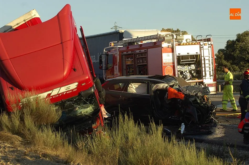 Imagen del accidente | Foto Adrián Martín