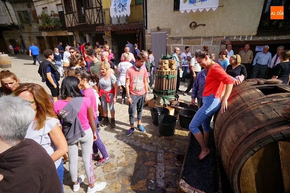Foto 4 - Nuevo &eacute;xito de p&uacute;blico en la Fiesta de la Vendimia en San Mart&iacute;n del Casta&ntilde;ar