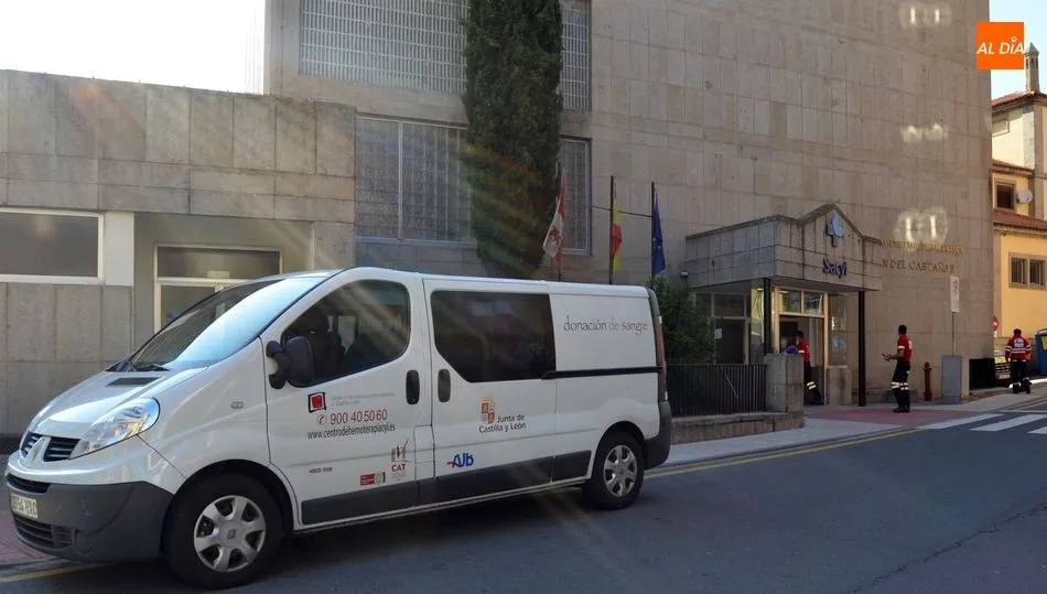 Donaciones de sangre en el Hospital Virgen del Castañar