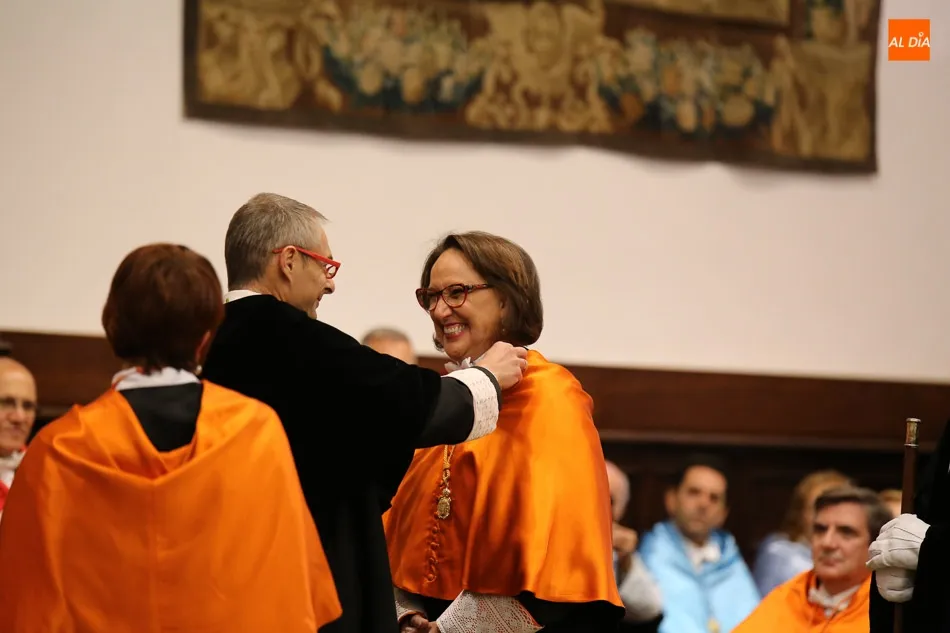 Foto 6 - La USAL refuerza sus lazos con Iberoam&eacute;rica con la investidura como honoris causa de Rebeca...