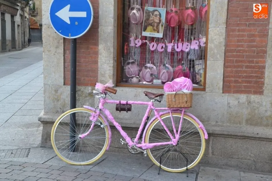 Un comercio participante en un concurso de escaparates anterior en Ciudad Rodrigo