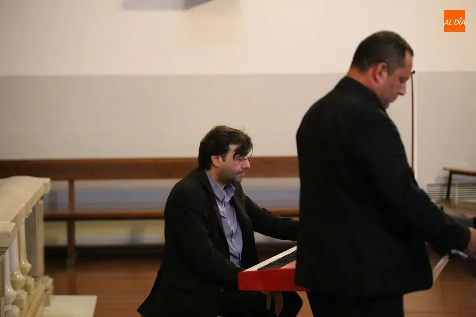 Foto 6 - El d&uacute;o Corvo-Fuentes, protagonista en la primera jornada musical de la iglesia de los Carmelitas...