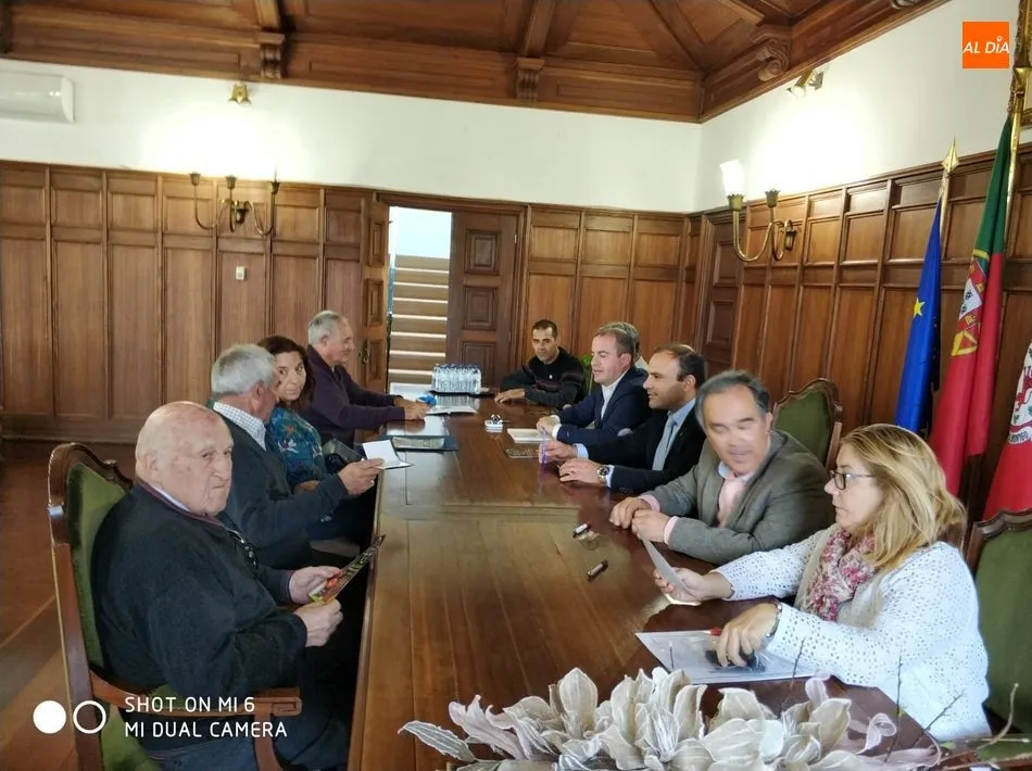 Foto 5 - Sobradillo, Ahigal de los Aceiteros, La Fregeneda y La Bouza rubrican con la C&aacute;mara de Figueira el ...