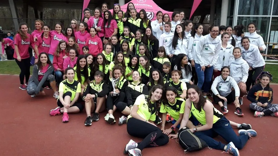 En la pista cubierta ‘Carlos Gil Perez’, de la Ciudad Deportiva de La Aldehuela