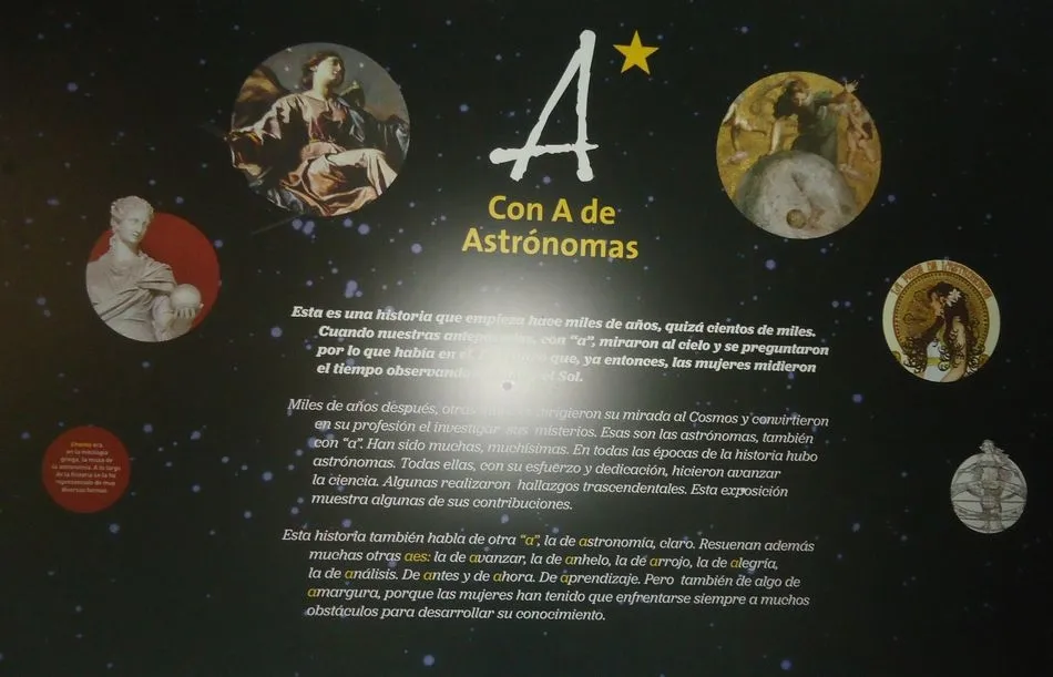 Foto 5 - Los alumnos del colegio Padres Trinitarios visitan la exposici&oacute;n &nbsp;&lsquo;Con A de astr&oacute;nomas&rsquo;  