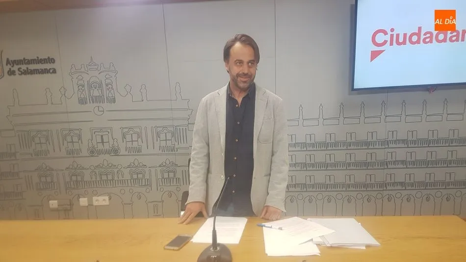 El concejal de Ciudadanos en el Ayuntamiento, Fernando Castaño