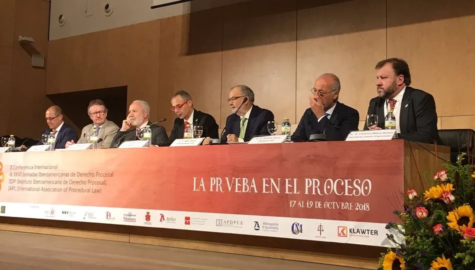 El rector, en las XXVI Jornadas Iberoamericanas de Derecho Procesal