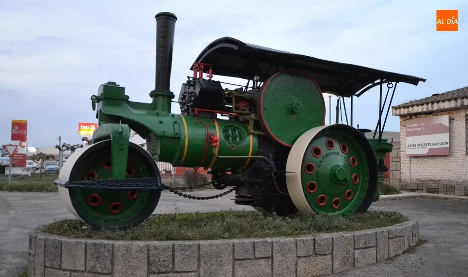 Elemento distintivo del Parque de Maquinaria
