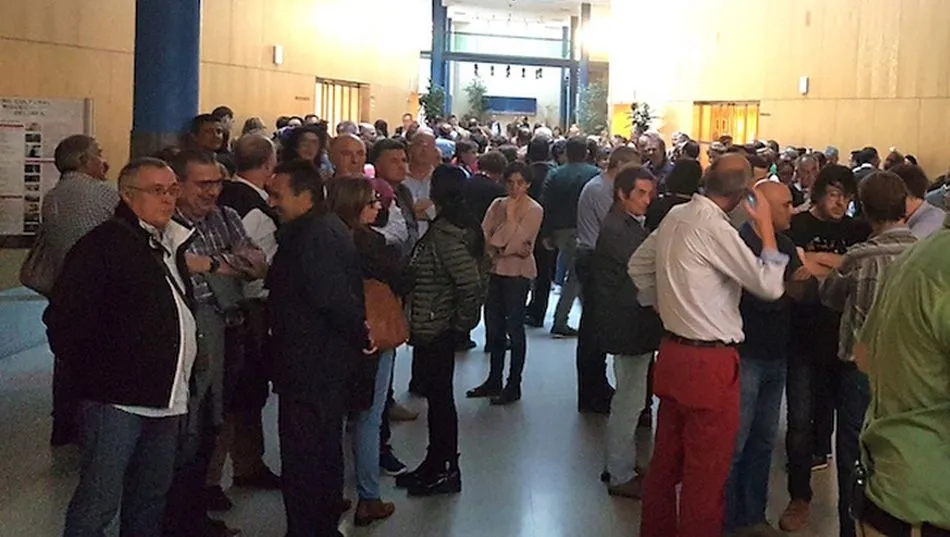 Encierro en la sede de la Consejería de Agricultura. Foto: