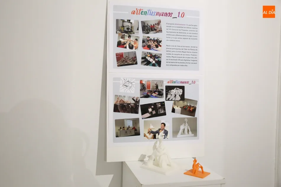 Foto 11 - El Espacio Joven acoge las obras de 13&nbsp;artistas participantes en el Taller de Artes Pl&aacute;sticas de...