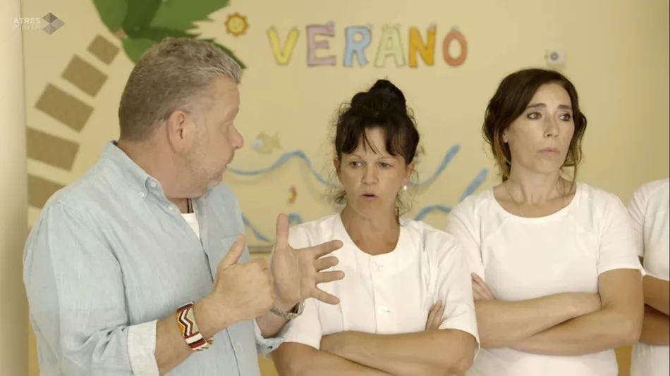 Rosa Durán habla con Chicote en el programa | Foto: Atresplayer