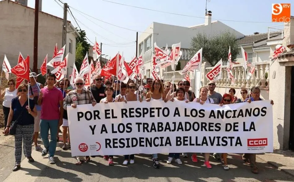 Manifestación anterior de las extrabajadoras